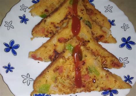 Rava (suji) bread sandwich Recipe by Kavita Sukhani - Cookpad