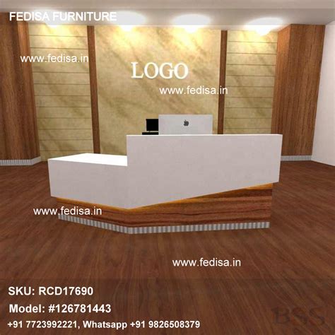 Small Reception Desk Boss Glazed Reception Desk N265 Second Hand Salon ...