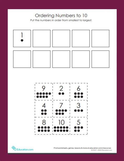 Image result for Dot Math Worksheets