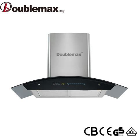 Built-in Tempered Glass Flow in Hood Downdraft Range Hood - Frying ...