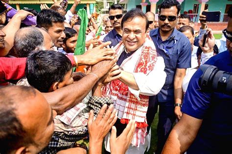 Himanta Sarma Campaigns for NDA Candidate Deepak Das