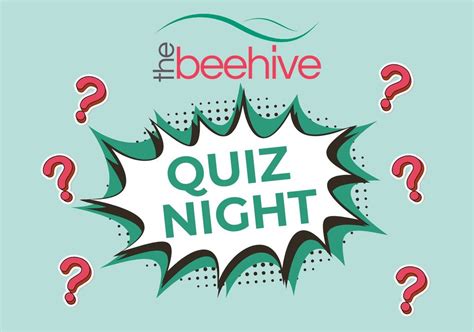 The Beehives Quiz Night!, The Beehive, EX14 1LZ Honiton, United Kingdom ...