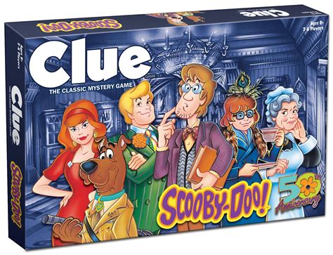 CLUE: Scooby-Doo Board Game | Official Scooby-Doo Merchandise Based on ...