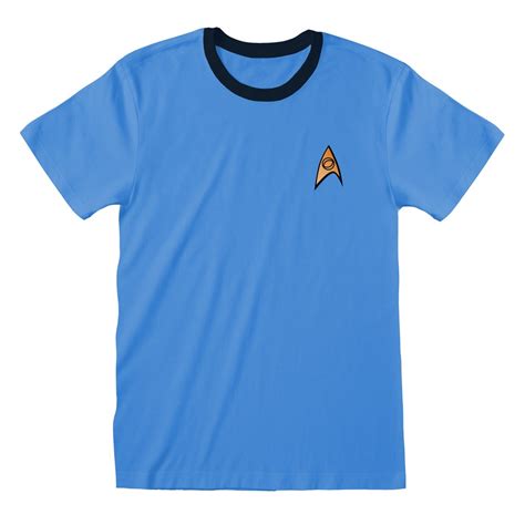 Blue Uniform Star Trek Tee | T-Shirt | Free shipping over £20 | HMV Store