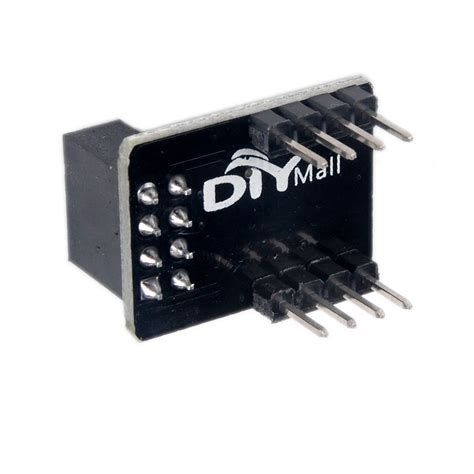 Buy DIYmall ESP8266 ESP-01 ESP-01S Breakout Board Breadboard Adapter ...