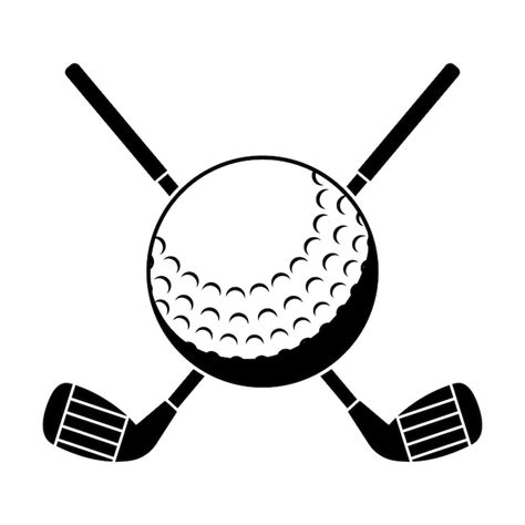 Black white golf Images - Free Download on Freepik