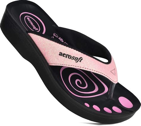Buy Aerosoft Womens Gliteratti Flip Flop, Adult Online at Lowest Price ...