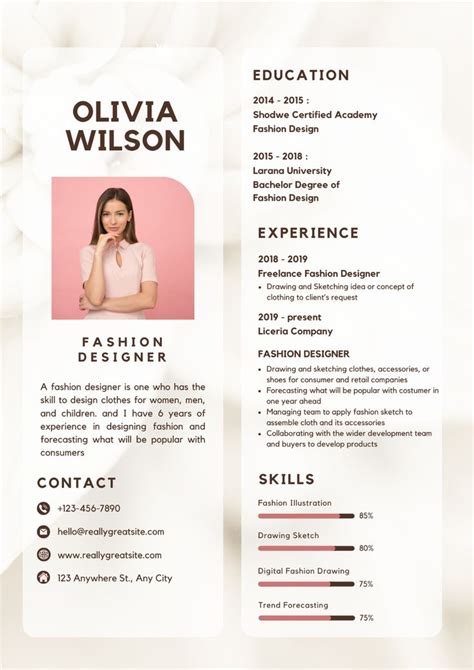 Image result for CV Format Word Document