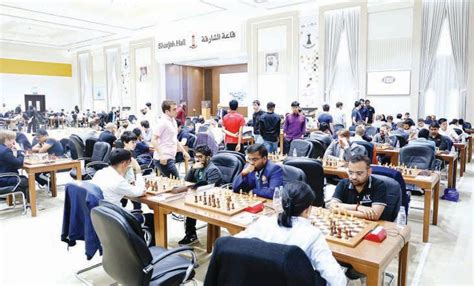 350 players to compete in Sharjah International Chess Masters C’ship ...