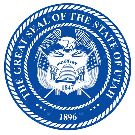 Utah State Seal Nobody, Nobody, Graphic, State PNG Transparent Image ...
