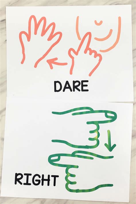 Dare to Do Right Sign Language - Primary Singing