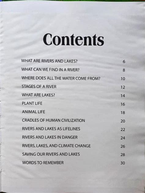Planet Earth: Rivers and Lakes – Books and You