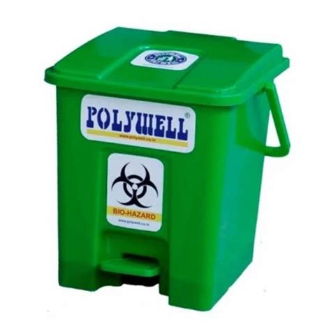 Bio Medical Waste Bins - 100L Red Plastic Bio Medical Waste Bins ...