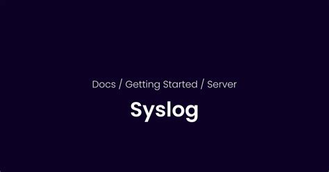 Image result for Syslog Example