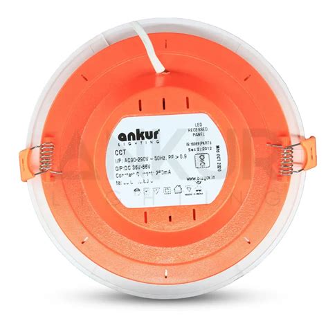 ANKUR MINI REXX ROUND 9W LED PANEL LIGHT at the lowest price in India.