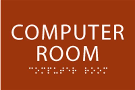 Computer Data Processing Area Signage Signs 的图像结果