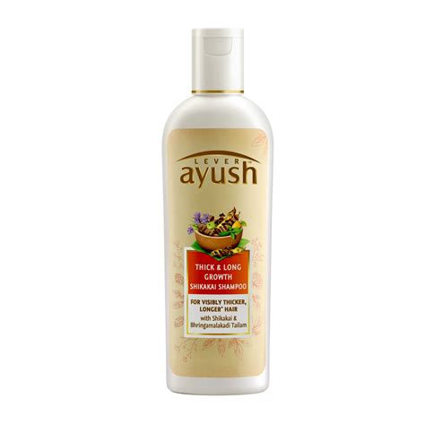 Lever Ayush Thick & Long Growth Shikakai Shampoo, 175 ml Price, Uses ...