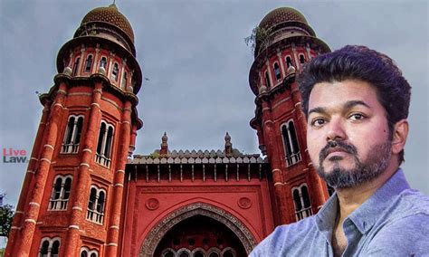 Madras HC Dismissed Actor Vijay's Plea Against Payment of Entry Tax