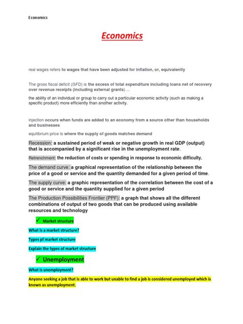 Economics Interview Questions 的图像结果