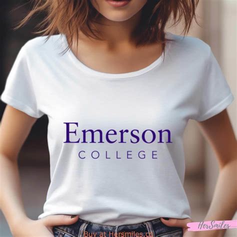 Emerson College Logo Shirt - Hersmiles