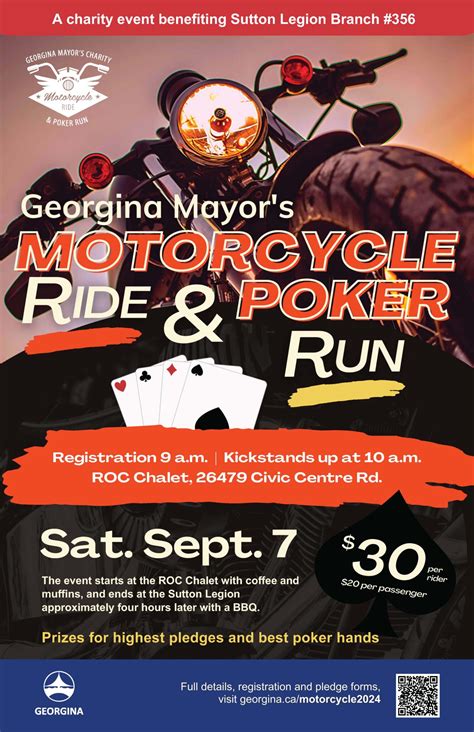 2024 Mayor's Charity Motorcycle Ride and Poker Run - Sutton Legion
