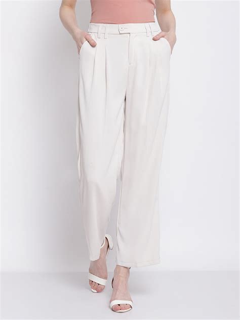 Buy Formal Trousers for Women Online - Global Republic