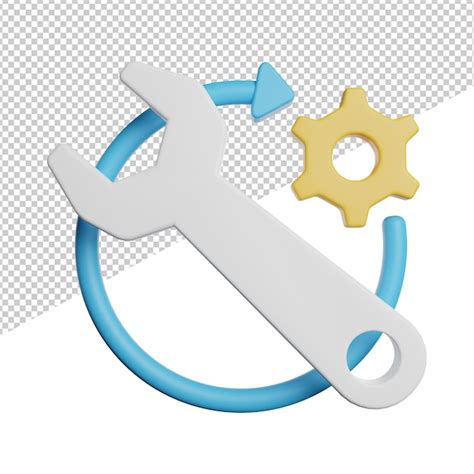 Technical support front view 3d icons rendering illustration on ...