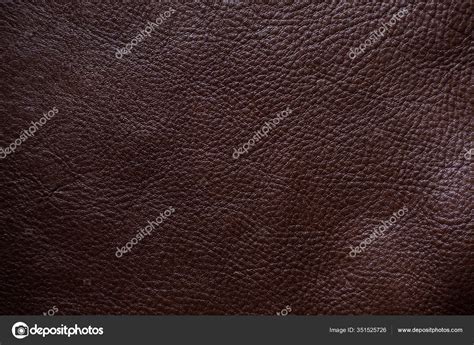 Genuine Full Grain Cow Leather Texture Cowhide Background — Stock Photo ...