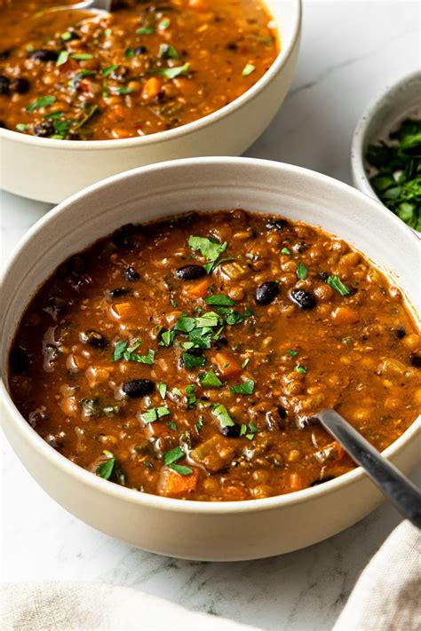 Black Bean and Lentil Soup | Recipe Cart | Recipe Cart