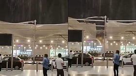 Delhi Airport Terminal 1 Canopy Partially Collapses Amid Heavy Rains ...