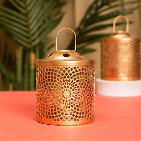 Metal T-Light Candle Lantern – The Zappy Box