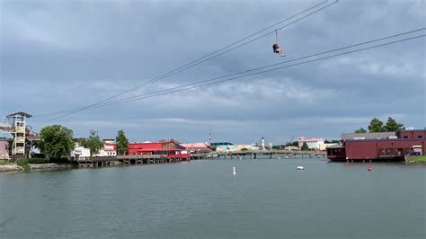 Zip Line at Broadway at the Beach - Myrtle Beach, SC - YouTube