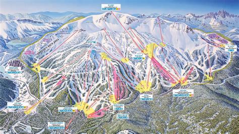 Mammoth Mountain Ski Trail Map