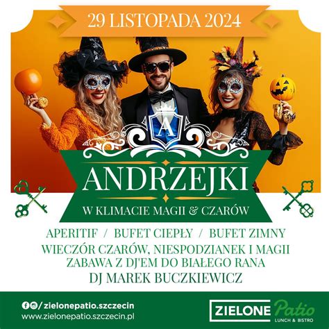 Andrzejki 2024, Zielone Patio - lunch & bistro, Szczecin, 29 November ...