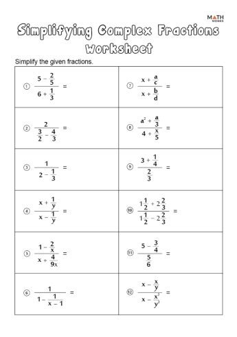 Image result for Simplifying Fractions Worksheet 5th Grade