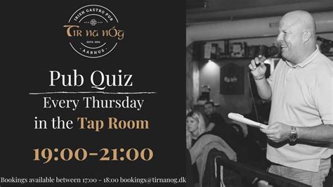 Weekly Pub Quiz , Tir na nÓg - Irish Gastropub, Arhus, 7 March 2024 ...