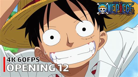 One Piece - Opening 12 【Kaze wo Sagashite】 4K 60FPS Creditless | CC ...
