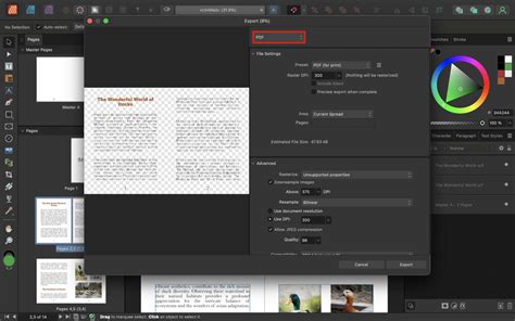 Image result for Affinity Publisher Interactive PDF