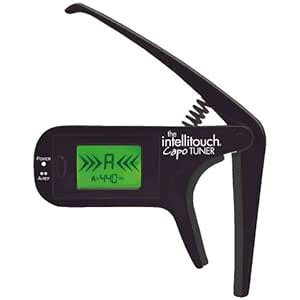 Intellitouch CT1B Capo Tuner - Black : Amazon.in: Musical Instruments