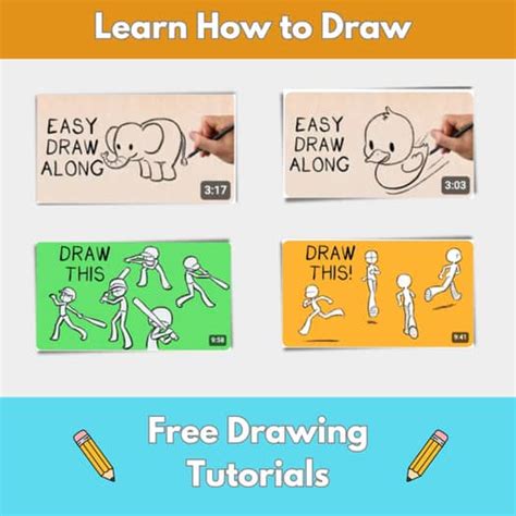 Image result for Free Drawing Tutorial Videos