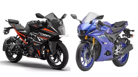 KTM RC 160 vs Yamaha R15: Engine specs, features & more compared