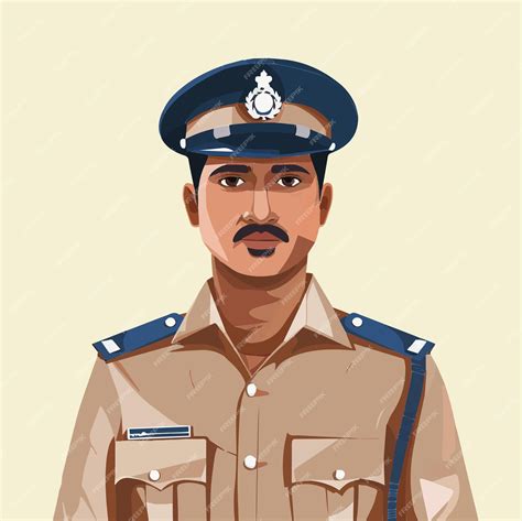 Indian Policeman Cartoon
