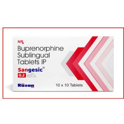 Buy Sangesic Buprenorphine 0.2mg Online India