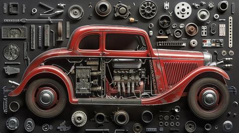Image result for Exploded Drawings Car