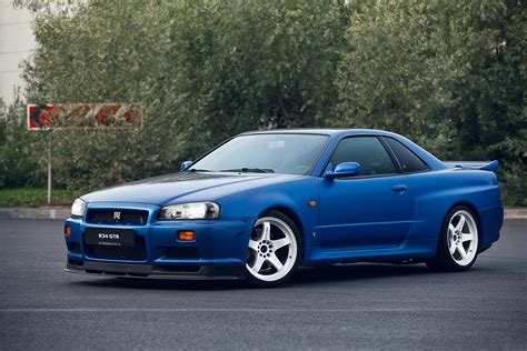 Download Nissan Car Nissan Skyline Vehicle Nissan Skyline R34 HD Wallpaper