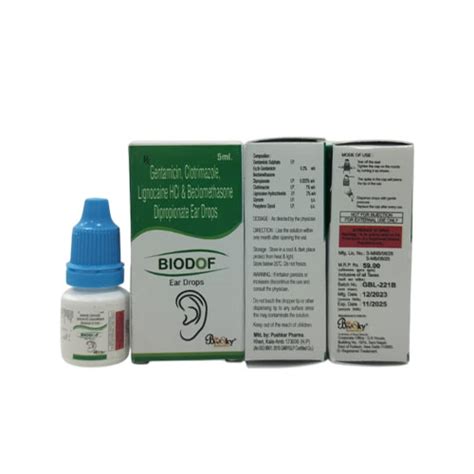 BIODOF EAR DROPS (5ml) Biosky Remedies