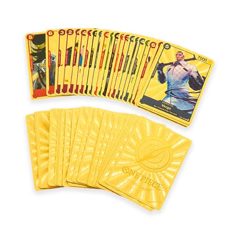 One Piece Gold Trading Cards – Weebshop