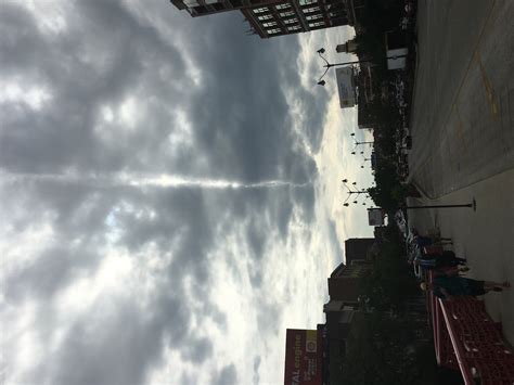 A tear in the clouds : r/mildlyinteresting