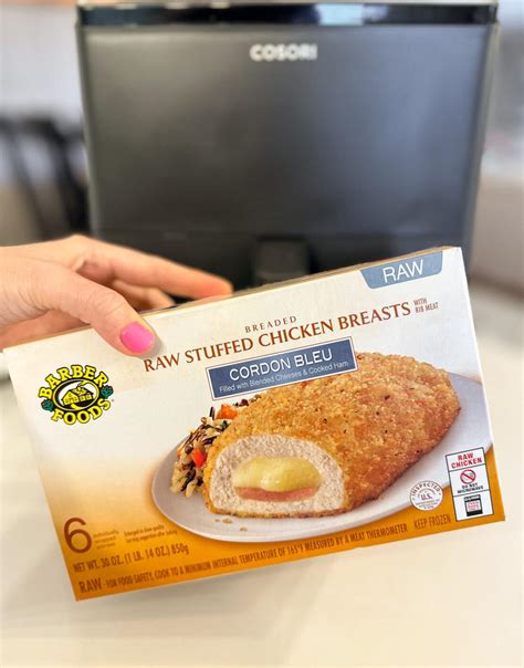 Frozen Chicken Cordon Bleu In Air Fryer - My Air Fryer Kitchen