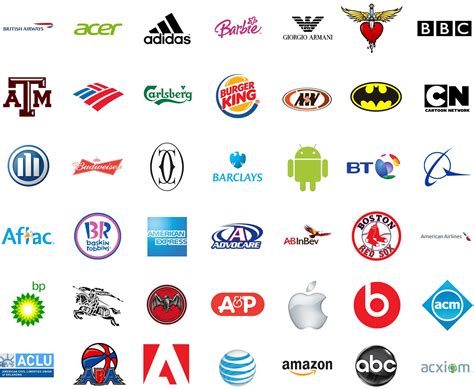 1000 Logos - The Famous Brands and Company Logos in the World.